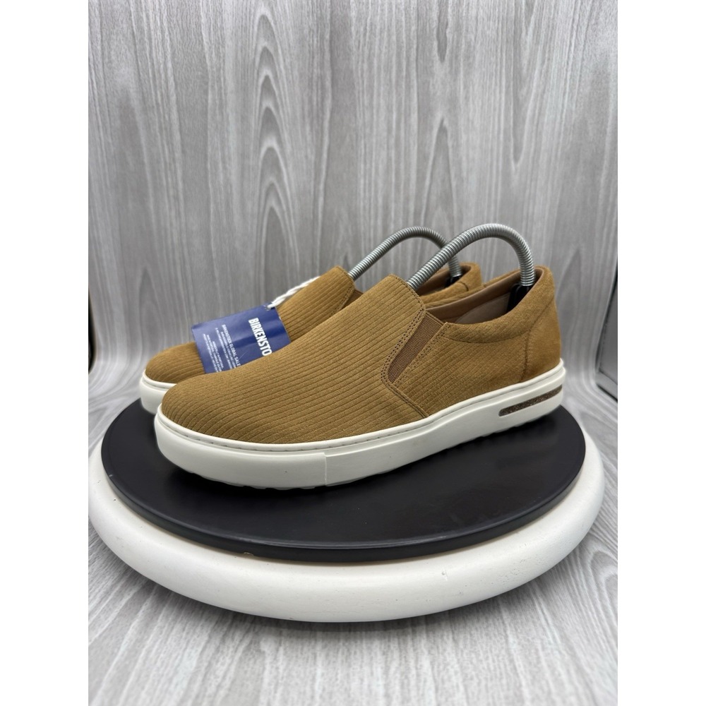 Birkenstock Oswego Womens US 7 EU 38 Narrow Brown Suede Leather Slip On Shoes